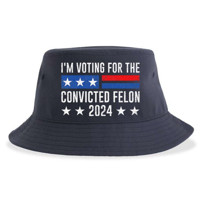 IM Voting Felon 2024 Voting For FeloniM Voting Felon Sustainable Bucket Hat