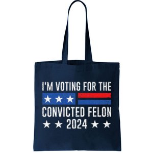 IM Voting Felon 2024 Voting For FeloniM Voting Felon Tote Bag