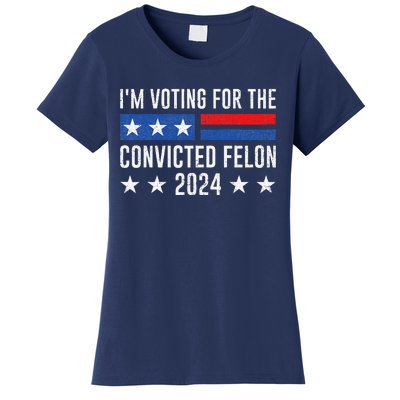 IM Voting Felon 2024 Voting For FeloniM Voting Felon Women's T-Shirt