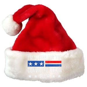 IM Voting Felon 2024 Voting For FeloniM Voting Felon Premium Christmas Santa Hat