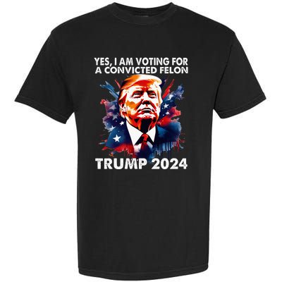 IM Voting Felon 2024 Voting For Felon Women Convicted Felon Garment-Dyed Heavyweight T-Shirt