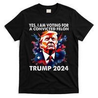 IM Voting Felon 2024 Voting For Felon Women Convicted Felon T-Shirt