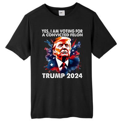 IM Voting Felon 2024 Voting For Felon Women Convicted Felon Tall Fusion ChromaSoft Performance T-Shirt