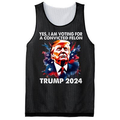 IM Voting Felon 2024 Voting For Felon Women Convicted Felon Mesh Reversible Basketball Jersey Tank