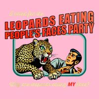 I Voted For The Leopards Eating PeopleS Faces Party Women's V-Neck T-Shirt