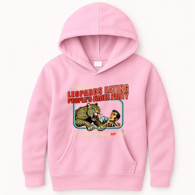 I Voted For The Leopards Eating PeopleS Faces Party Kids Hoodie