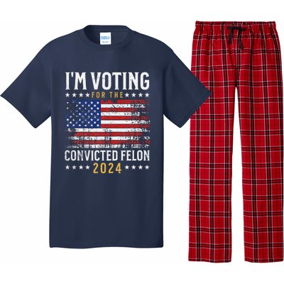 IM Voting Felon 2024 Voting For Felon S IM Voting Felon Pajama Set