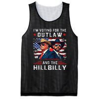 IM Voting For The Outlaw And The Hillbilly Trump Vance 2024 Mesh Reversible Basketball Jersey Tank