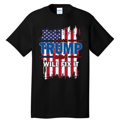 I Voted For The Felon; Funny Republican Trump 2024 I Voted Tall T-Shirt