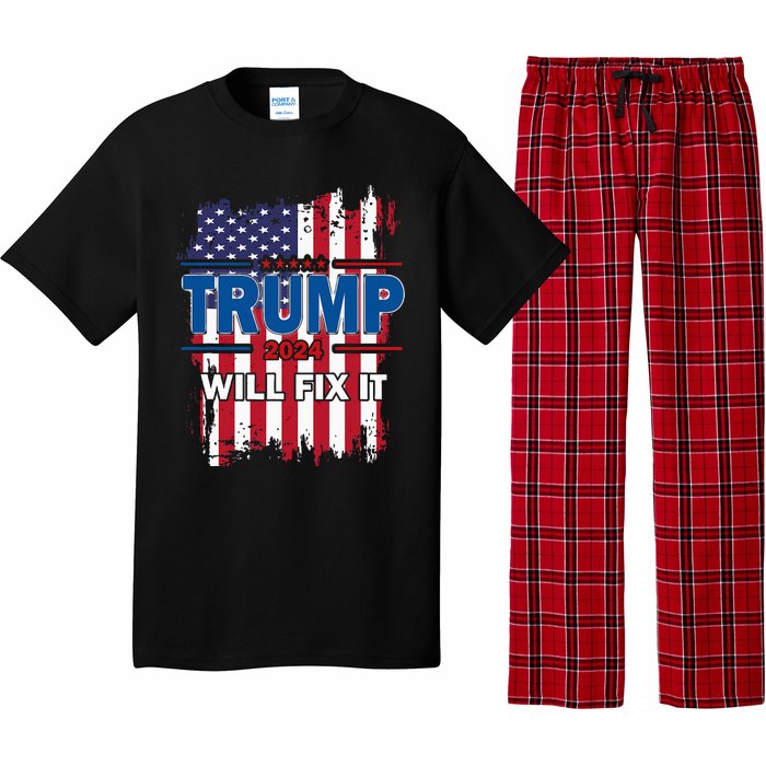 I Voted For The Felon; Funny Republican Trump 2024 I Voted Pajama Set