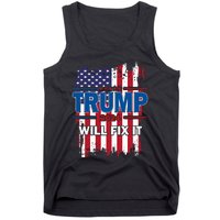 I Voted For The Felon; Funny Republican Trump 2024 I Voted Tank Top