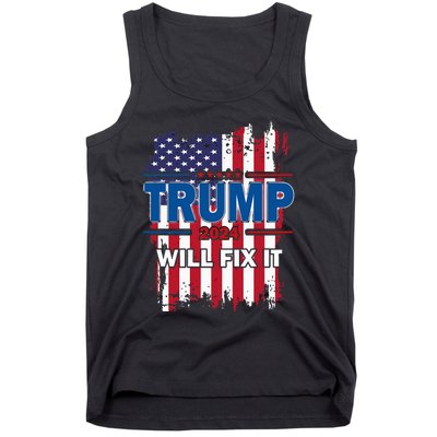 I Voted For The Felon; Funny Republican Trump 2024 I Voted Tank Top