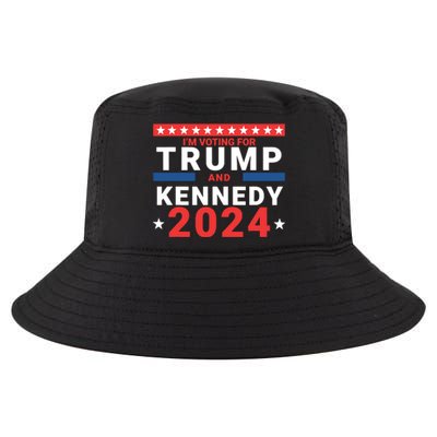 Im Voting For Trump And Kennedy 2024 Cool Comfort Performance Bucket Hat