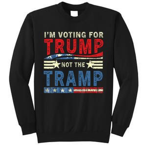 IM Voting For Trump Not The Tramp Trump Vance 2024 Sweatshirt