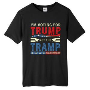 IM Voting For Trump Not The Tramp Trump Vance 2024 Tall Fusion ChromaSoft Performance T-Shirt