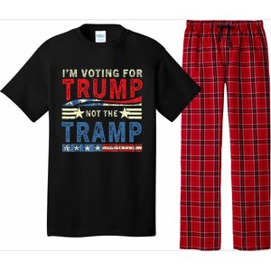 IM Voting For Trump Not The Tramp Trump Vance 2024 Pajama Set