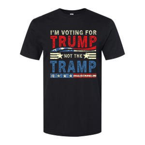 IM Voting For Trump Not The Tramp Trump Vance 2024 Softstyle CVC T-Shirt