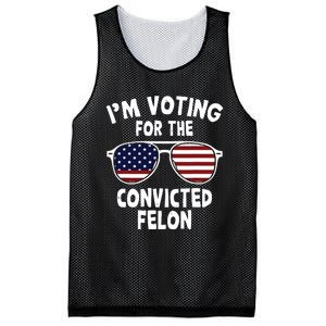 Im Voting For The Convicted Felon Mesh Reversible Basketball Jersey Tank