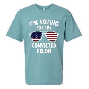 Im Voting For The Convicted Felon Sueded Cloud Jersey T-Shirt