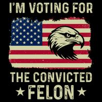 Im Voting For The Convicted Felon Usa Eagle Impact Tech Backpack