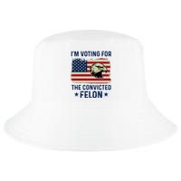 Im Voting For The Convicted Felon Usa Eagle Cool Comfort Performance Bucket Hat