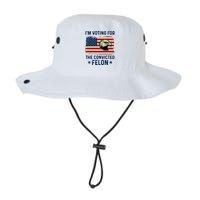 Im Voting For The Convicted Felon Usa Eagle Legacy Cool Fit Booney Bucket Hat