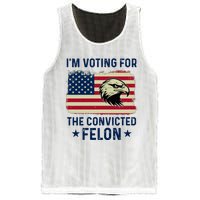 Im Voting For The Convicted Felon Usa Eagle Mesh Reversible Basketball Jersey Tank