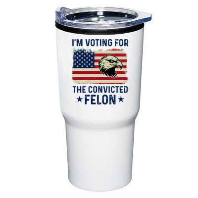 Im Voting For The Convicted Felon Usa Eagle Tumbler