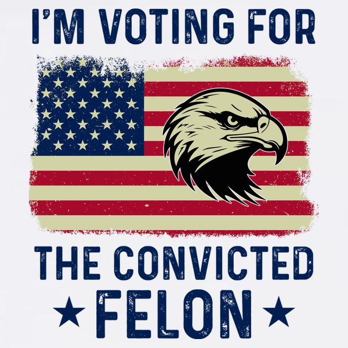 Im Voting For The Convicted Felon Usa Eagle Mousepad