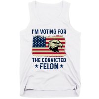 Im Voting For The Convicted Felon Usa Eagle Tank Top