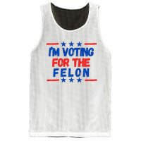 IM Voting For The Felon 2024 Trump Convict 34 Counts Usa Mesh Reversible Basketball Jersey Tank