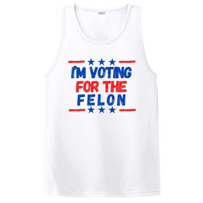 IM Voting For The Felon 2024 Trump Convict 34 Counts Usa PosiCharge Competitor Tank