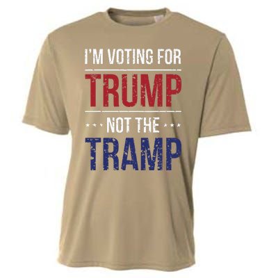 IM Voting For Trump Not The Tramp Cooling Performance Crew T-Shirt