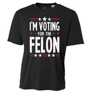 IM Voting For The Felon Trump For President 2024 Cooling Performance Crew T-Shirt