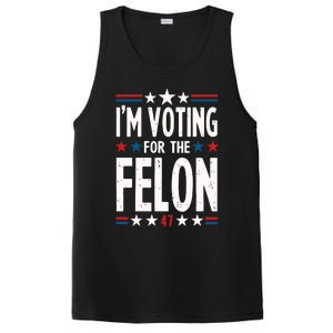 IM Voting For The Felon Trump For President 2024 PosiCharge Competitor Tank