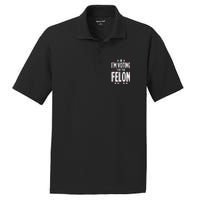 IM Voting For The Felon Trump For President 2024 PosiCharge RacerMesh Polo