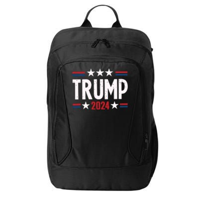 Im Voting For The Felon Trump For President 2024 City Backpack