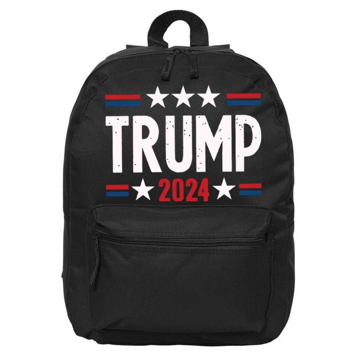 Im Voting For The Felon Trump For President 2024 16 in Basic Backpack