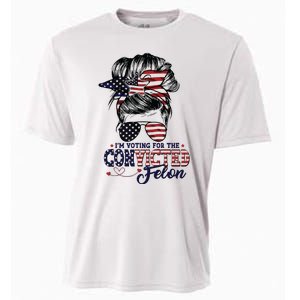 IM Voting For The Convicted Felon Cooling Performance Crew T-Shirt