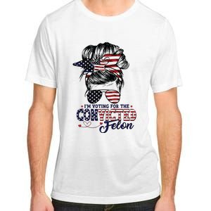 IM Voting For The Convicted Felon Adult ChromaSoft Performance T-Shirt