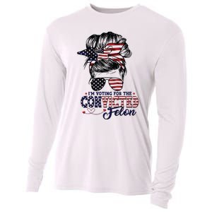 IM Voting For The Convicted Felon Cooling Performance Long Sleeve Crew