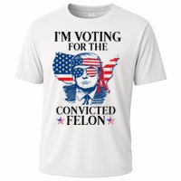 Im Voting For The Convicted Felon Funny Pro Trump 2024 Performance Shirt