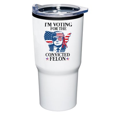 Im Voting For The Convicted Felon Funny Pro Trump 2024 Tumbler