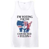Im Voting For The Convicted Felon Funny Pro Trump 2024 PosiCharge Competitor Tank