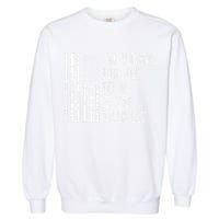 IM Voting For The Felon & The Hillbilly 2024 Pro Trump Meme Garment-Dyed Sweatshirt