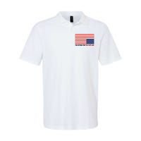 IM Voting For The Outlaw 2024 Funny Trump Softstyle Adult Sport Polo