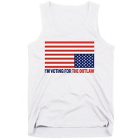 IM Voting For The Outlaw 2024 Funny Trump Tank Top