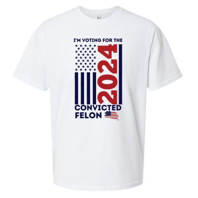 IM Voting For The Convicted Felon Sueded Cloud Jersey T-Shirt