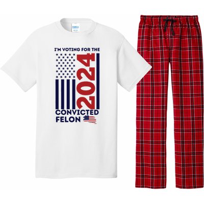 IM Voting For The Convicted Felon Pajama Set