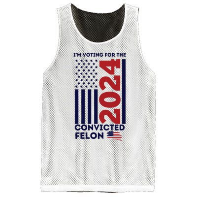 IM Voting For The Convicted Felon Mesh Reversible Basketball Jersey Tank